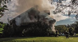 FOTO U Jastrebarskom izgorjela cijela kuća, zapalio se laptop