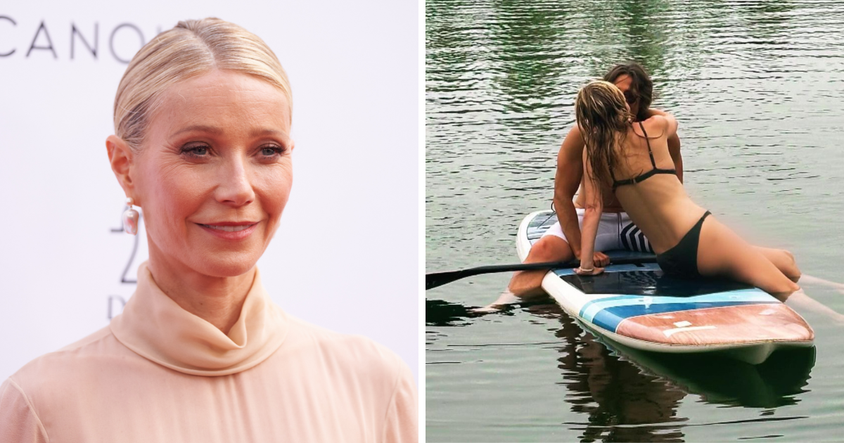 Gwyneth Paltrow objavila fotku sa suprugom, ljubili se na dasci za veslanje