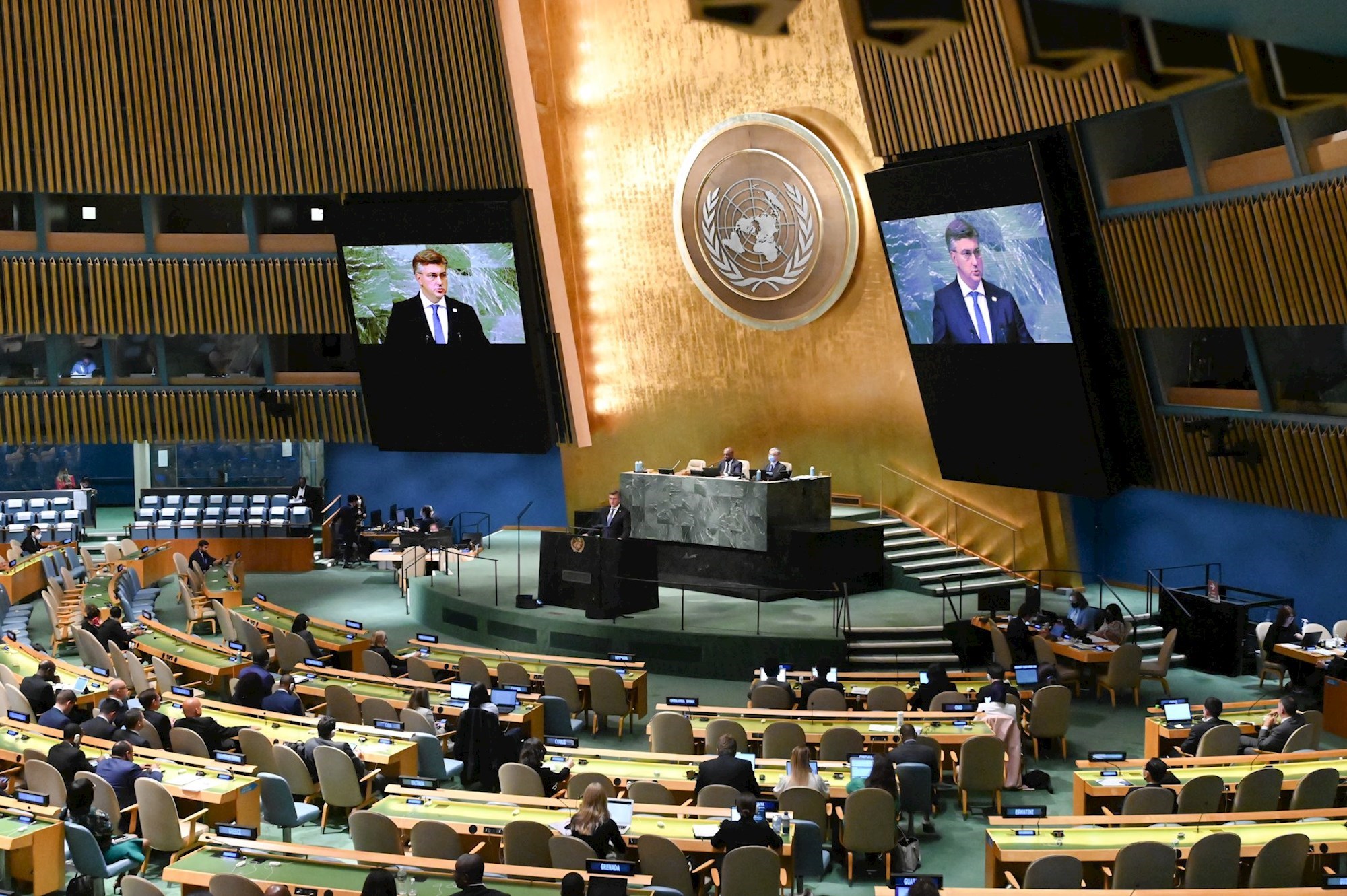 Plenković u UN-u: Posljedice ruske agresije osjećaju se globalno