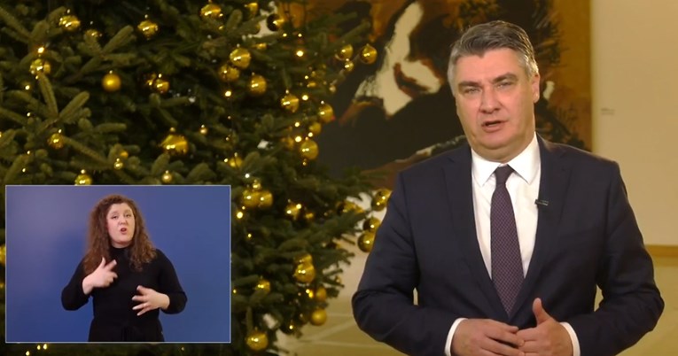 VIDEO Pogledajte Milanovićevu božićnu čestitku, pozvao je građane da se cijepe