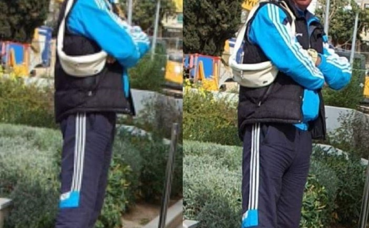 Fotka tipa ispred dućana u Splitu postala hit zbog onoga što nosi na glavi
