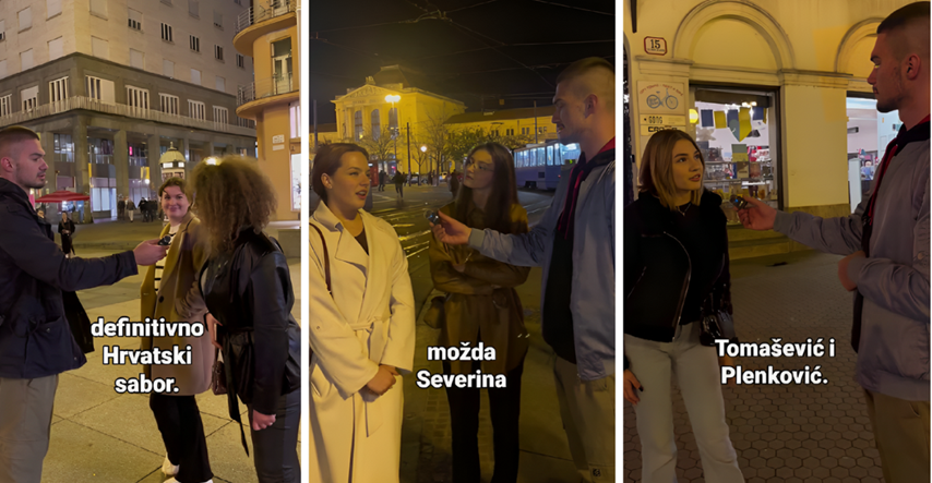 VIDEO Pitali smo ljude da nam nabroje negativne osobe iz Hrvatske. Bilo je tu svačega