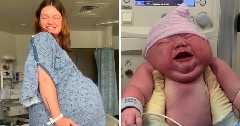 Rodila sina od skoro šest kilograma: "Mislila sam da neću preživjeti"