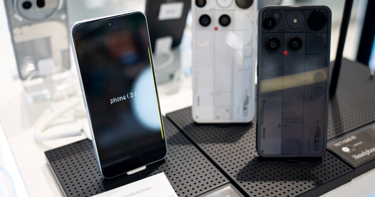Nothing pod kritikama: Demo uređaji Phonea 3 prikazivali stock fotografije