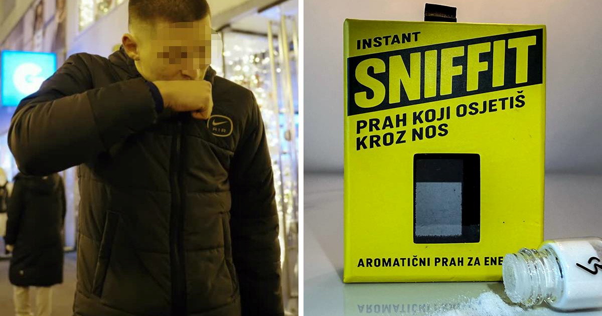 Hrvatski tinejdžeri poludjeli za bijelim prahom koji se udiše kroz nos. I legalan je