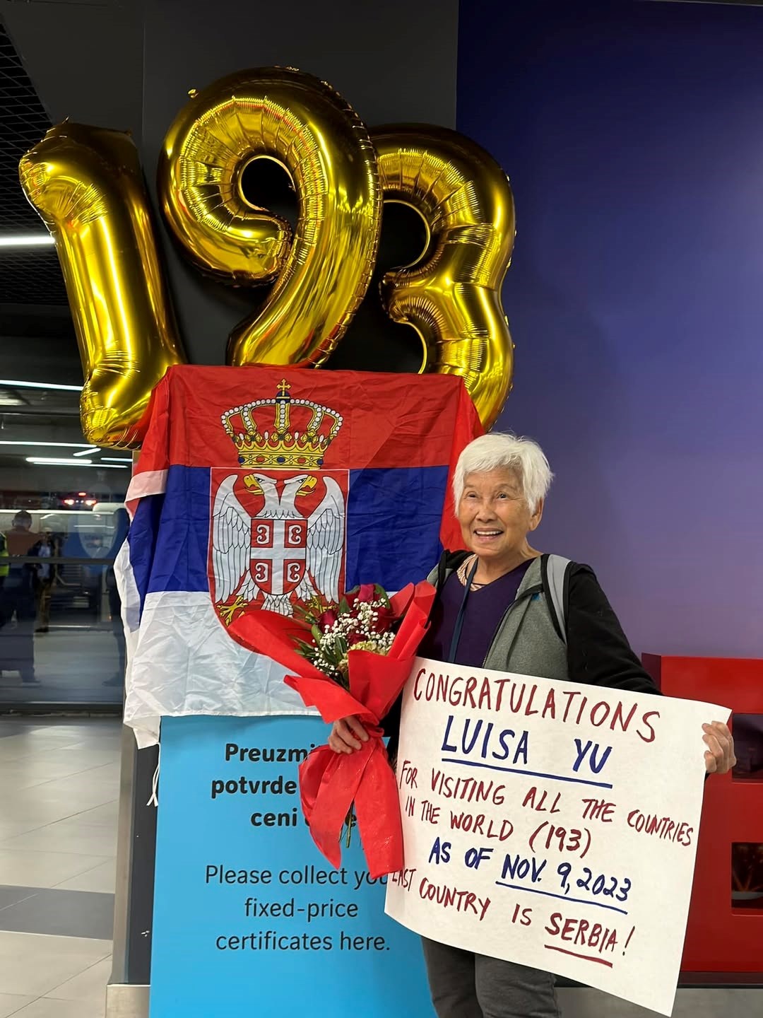 Filipinka (79) posjetila sve zemlje svijeta, otkrila je tri koje su joj najdraže