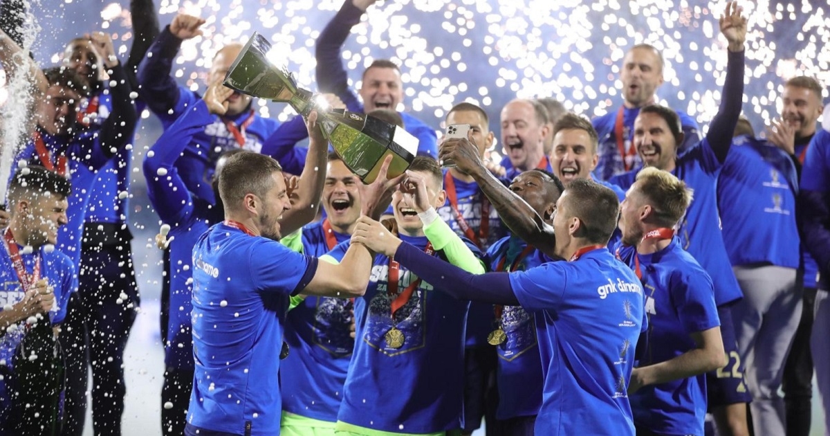 FOTO Pogledajte kako je Dinamo proslavio najuspješniju sezonu u povijesti kluba