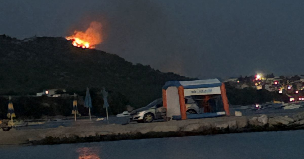 VIDEO Gori u Dragama kod Pakoštana