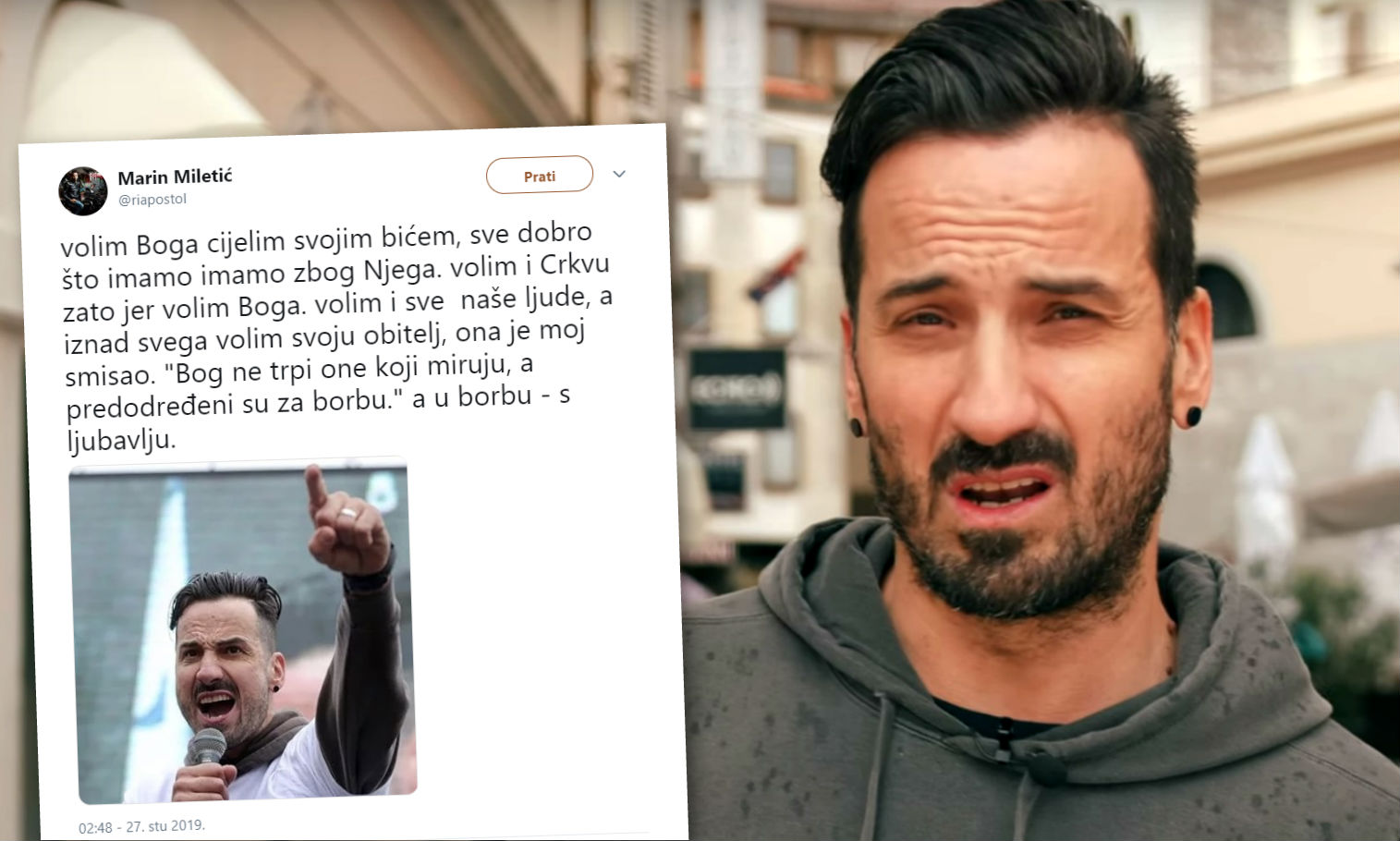 Javio se vjeroučitelj s prosvjeda od kojeg se ogradila Crkva