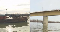 Opet kreće promet preko mosta koji spaja Hrvatsku i Srbiju. Jučer u njega udario brod