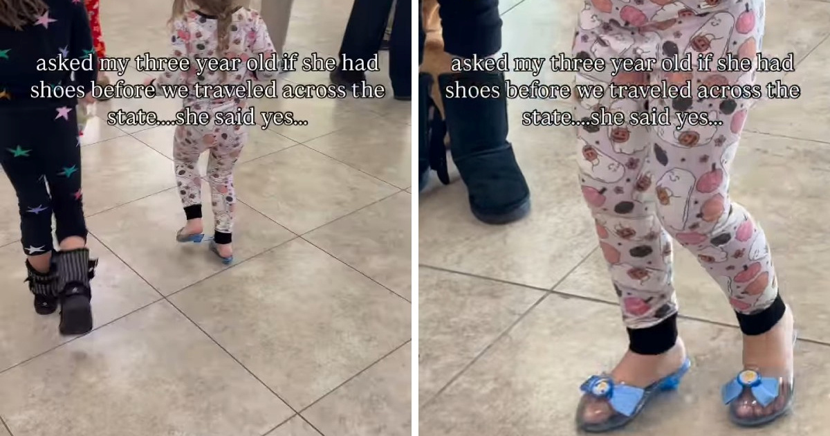 Trogodišnjakinja nasmijala majku odabirom obuće za putovanje, video je hit