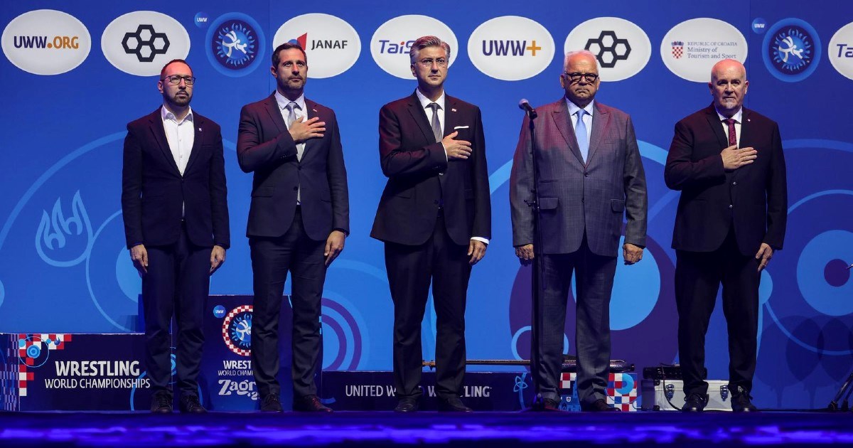 Svečano otvoreno Svjetsko hrvačko prvenstvo u Zagrebu