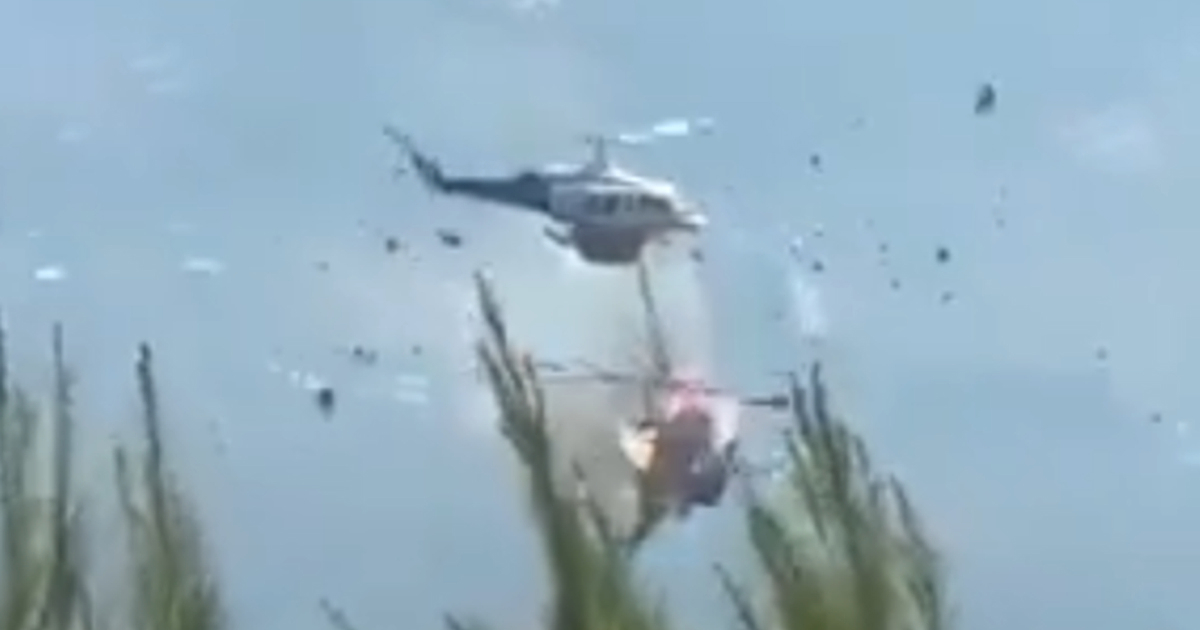 VIDEO Helikopteri se sudarili dok su gasili požar u Grčkoj. Izvučena tijela pilota