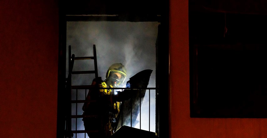 Požar u stanu u Splitu. "Čovjek je bio crn kao ugljen, spasio ga je dostavljač"