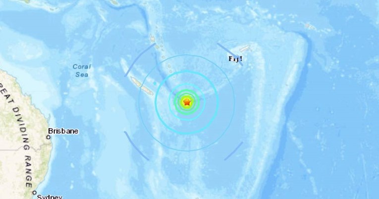 Potres magnitude 7.2 između Fidžija i Australije, izdano upozorenje na tsunami