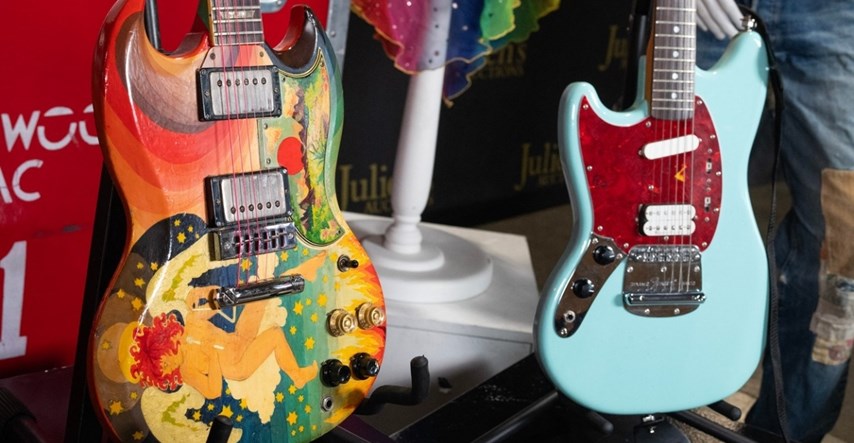 Gitare Claptona i Cobaina na dražbi bi mogle postići i do dva milijuna dolara