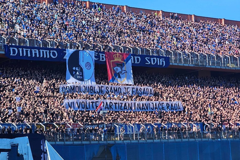Boysi Torcidi: Domoljublje samo je fasada, vi volite Partizan i navijače Rada