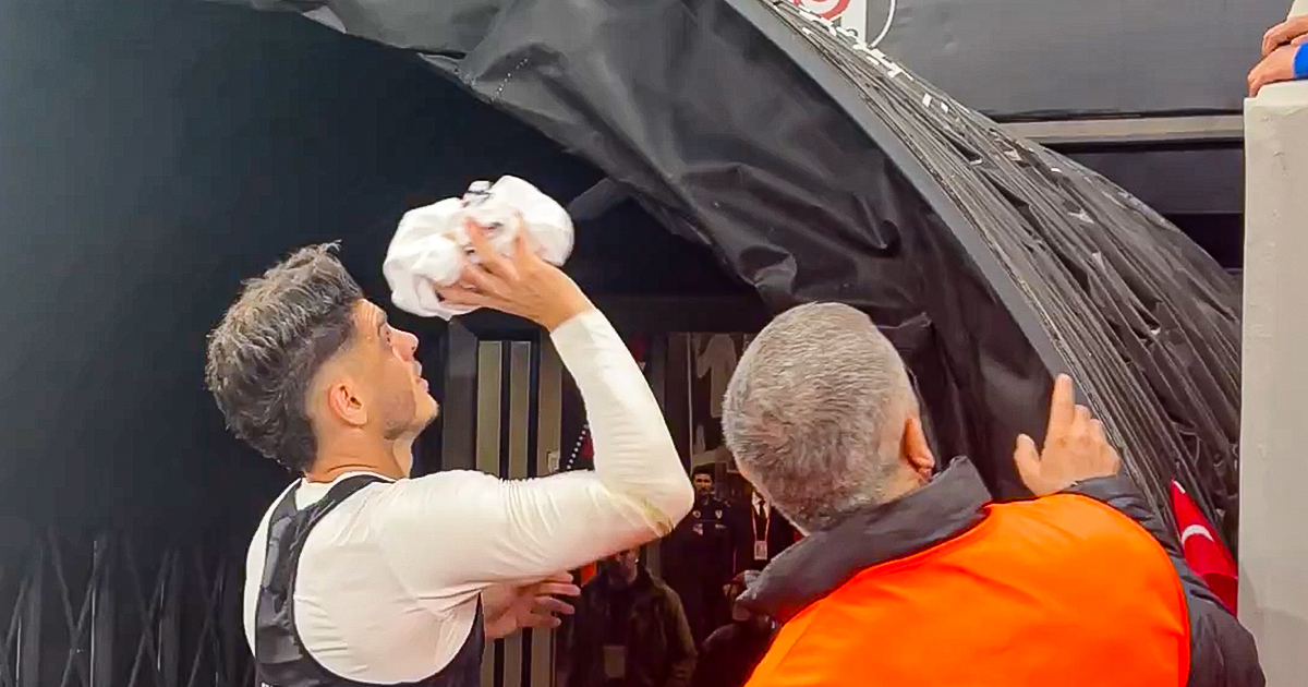 VIDEO Balkanska zvijezda bacala dres supruzi. Dječak uletio i ukrao ga