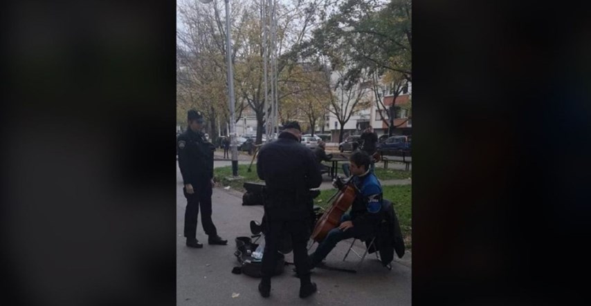 Policija je u Zagrebu zapisivala uličnog glazbenika, objasnili su o čemu se radi