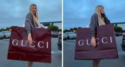 Pokazala kakvu je vrećicu dobila u Gucci trgovini: "To je jumbo plakat"