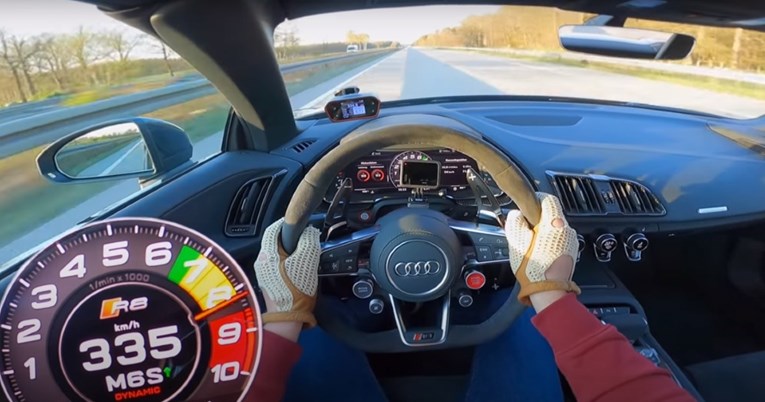 VIDEO Nagazio Audija na autocesti do 335 km/h, evo kako to izgleda