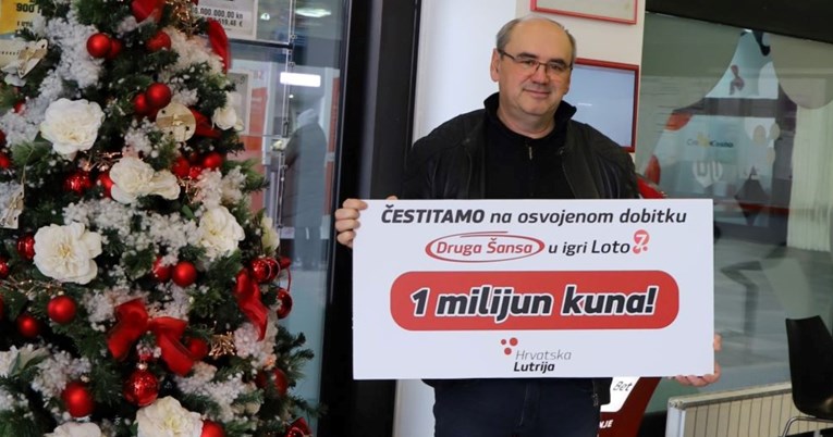 Milijunaš Marijan podigao dobitak: "Kupit ću novi auto, u planu je i završetak kuće"