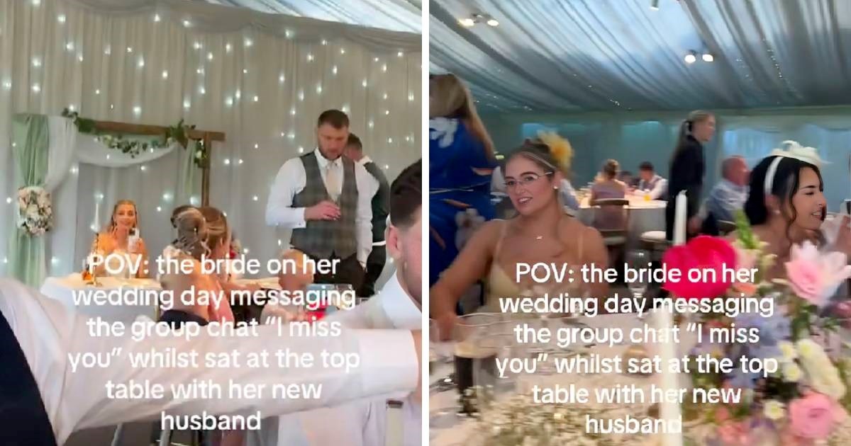 Mladenka na svadbi poslala poruku prijateljicama, njezin potez dirnuo mnoge