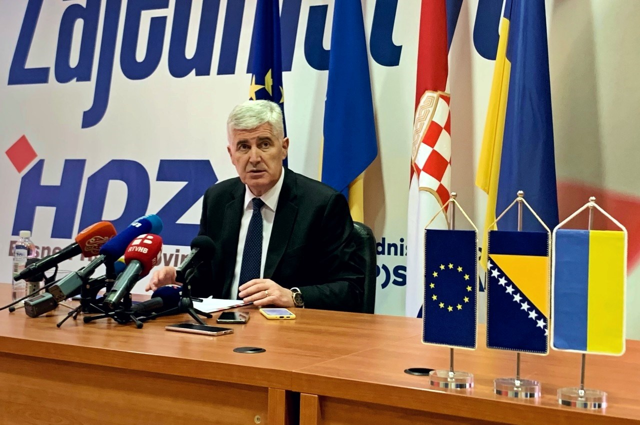 Čović: Hrvati u BiH su čvrsto uz Ukrajinu