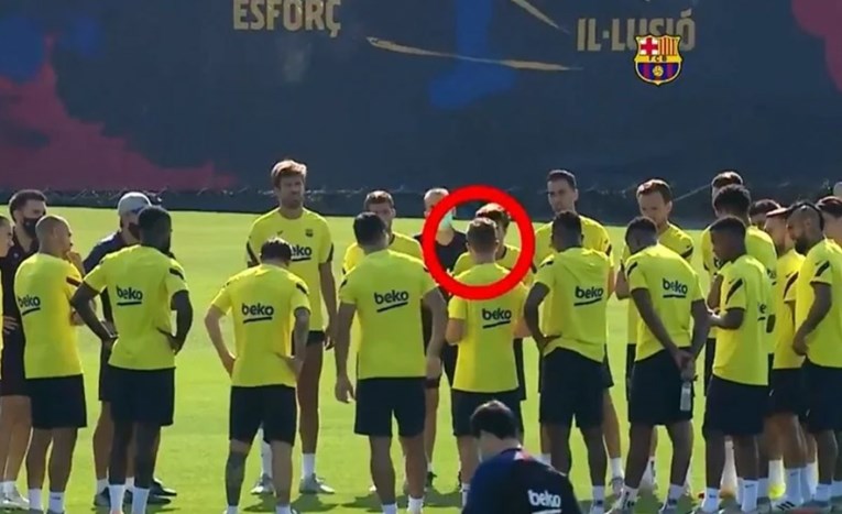 VIDEO Arthur na treningu Barcelone održao oproštajni govor i dao obećanje suigračima