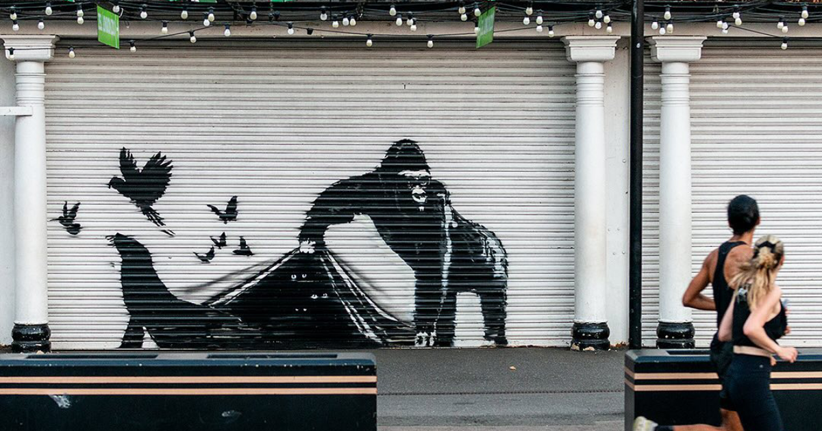 Nakon što su mu uništili prošlo djelo, Banksy naslikao novo na londonskom ZOO-u