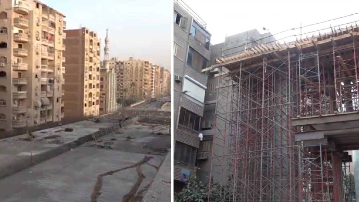 Snimke koje su šokirale svijet: Pola metra od njihove zgrade gradi se divovski most