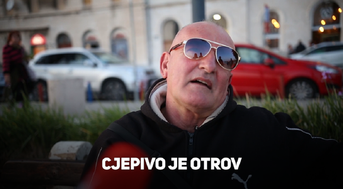 VIDEO Pitali smo Splićane zašto se ne cijepe. Spominju otrove, chemtrailse, GMO...