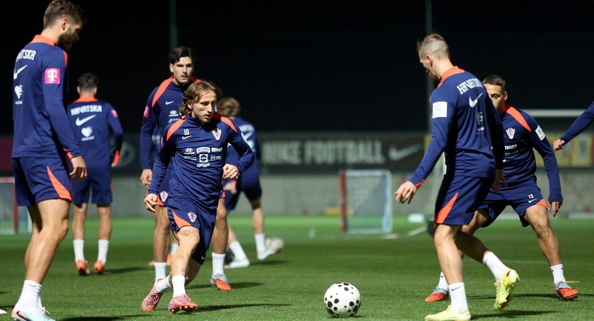 FOTO Hrvatska trenirala na Rujevici uoči utakmice s Farskim otocima