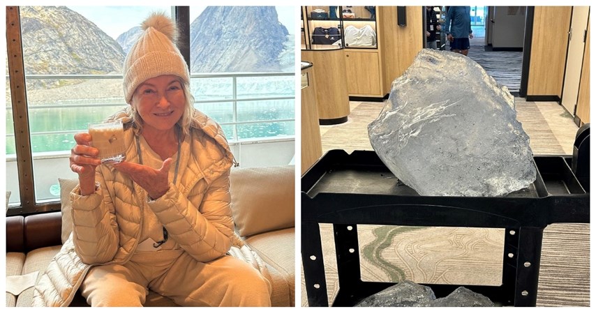 Martha Stewart odlomila komad ledenjaka da doda led u svoj koktel, ljudi je napali