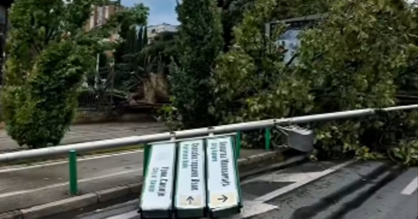 VIDEO Jako nevrijeme u Skoplju, 15 ozlijeđenih