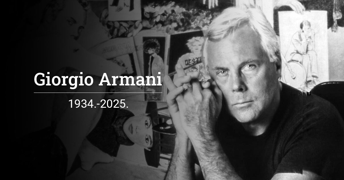 Umro Giorgio Armani