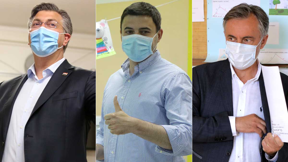 VIDEO Glasali Plenković, Bernardić i Škoro, evo što su rekli
