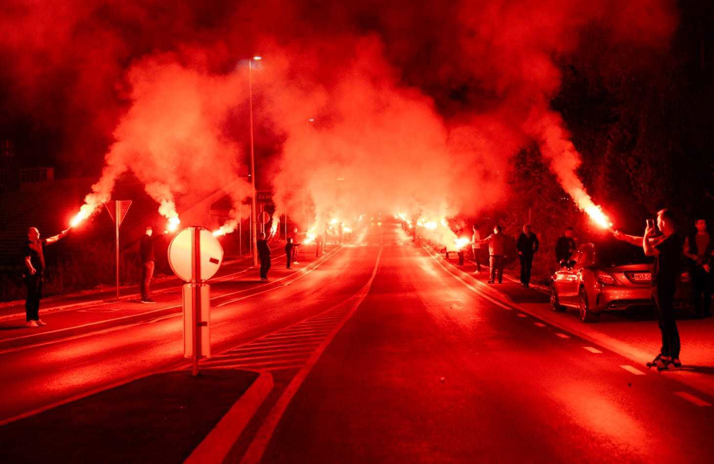FOTO Spektakl u Čitluku. Pogledajte kako su Hercegovci dočekali Dinamo