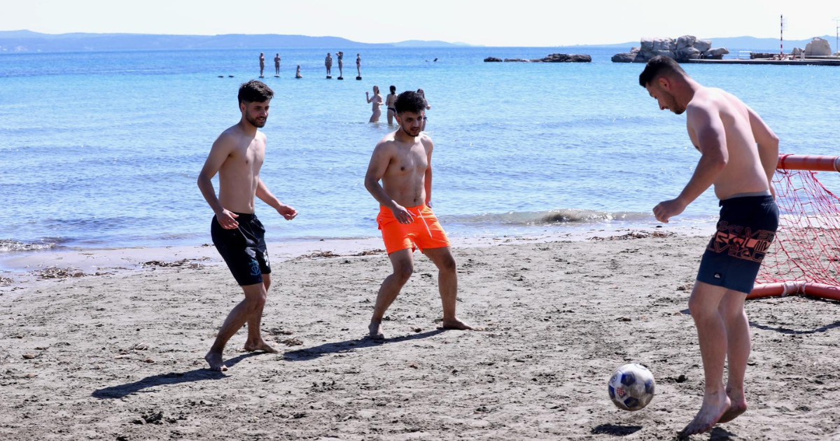 FOTO Ovako su danas izgledale Bačvice