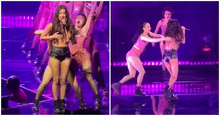 VIDEO Pjevačici puknuo top usred nastupa, snimka je postala viralna 