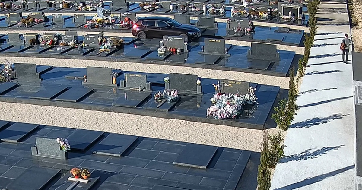 Policija otkrila tko se BMW-om vozio među grobovima u Šibeniku