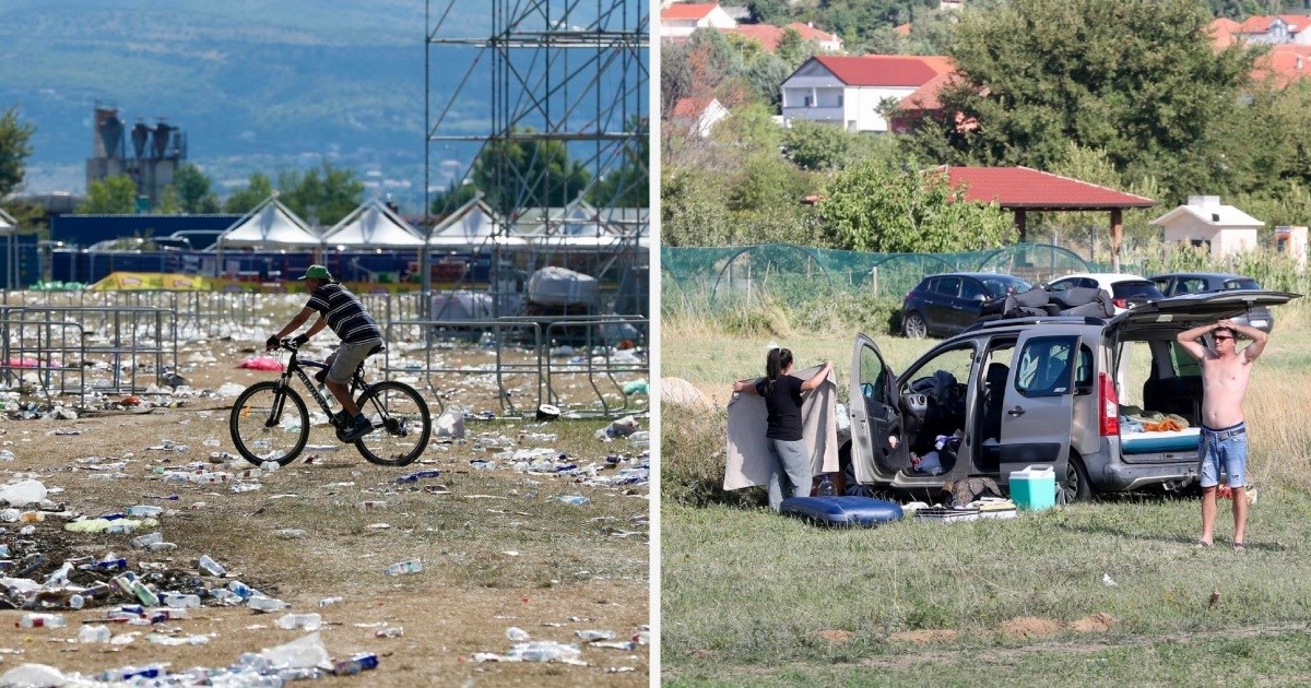 FOTO Pogledajte kako izgleda Hipodrom u Sinju dan nakon koncerta