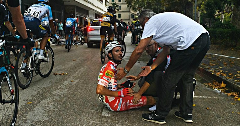 Muškarac u Zadru uletio među bicikliste koji su završavali utrku i pokosio ih