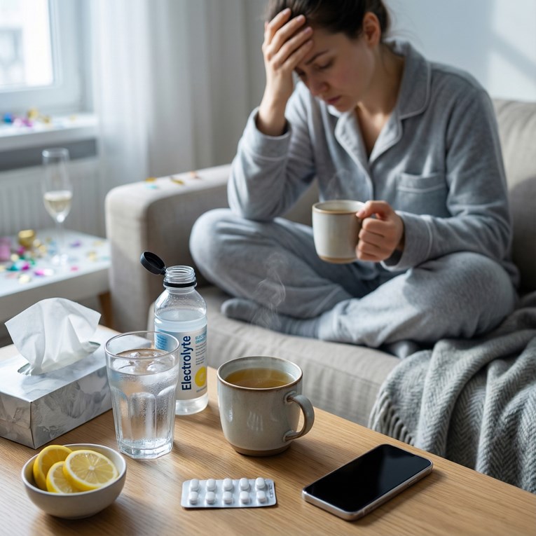 Kako ublažiti novogodišnji mamurluk