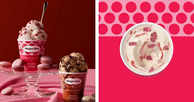 Häagen-Dazs je u Francuskoj i UK-u lansirao kolekciju sladoleda od macaronsa