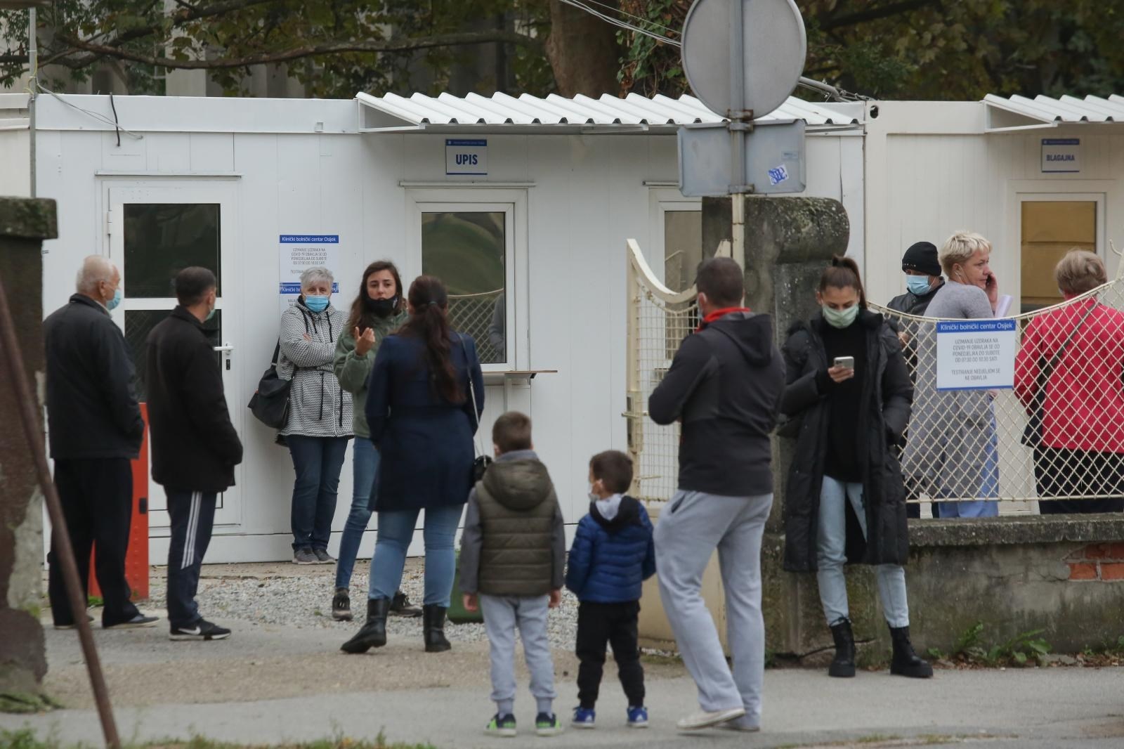 U Osječko-baranjskoj županiji 43 nova slučaja, testirano 297 osoba