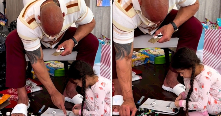 Muke s igračkama: The Rock objavio smiješan video u kojem će se pronaći svi roditelji