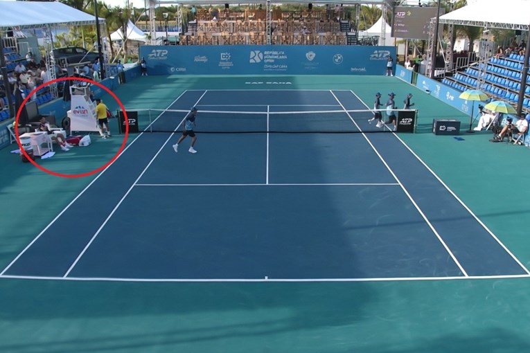 VIDEO Bosanski tenisač suparniku: Smiješno, je li? Pogledaj me u lice i smij se onda