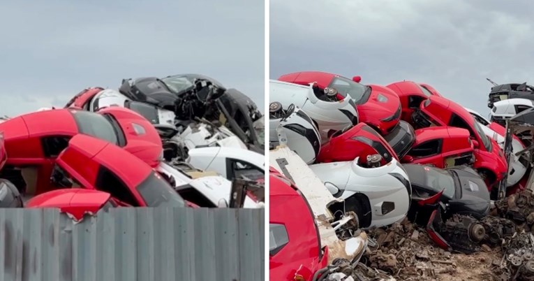 VIDEO Stotine ovih očajnih električnih vozila završile su na otpadu, bit će uništene