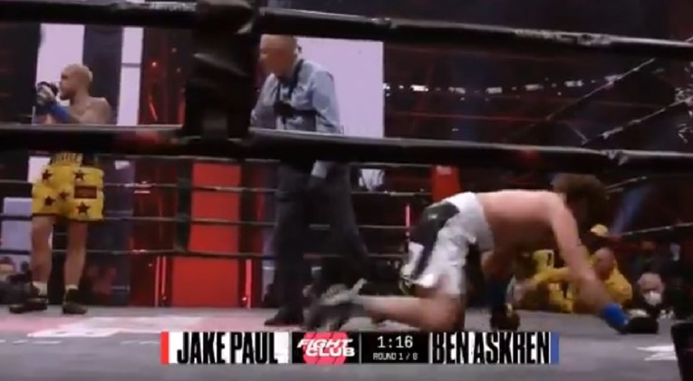 Pogledajte kako je youtuber nokautirao slavnog MMA borca nakon manje od dvije minute